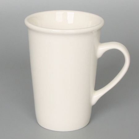 모던 롱 화이트 머그 (머그컵) // 국산 #2