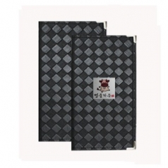 메쉬 블랙 2단 메뉴판