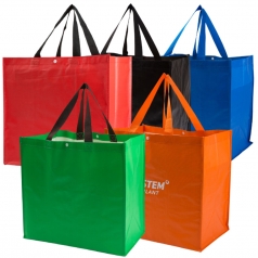 [시장가방] 에코사랑 타포린백 블루