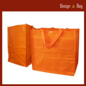 [시장가방] 에코사랑 타포린백 오렌지