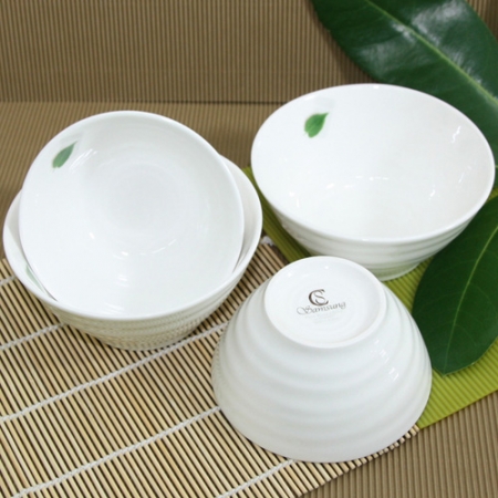 나뭇잎 공기 대접 (그릇세트) #4