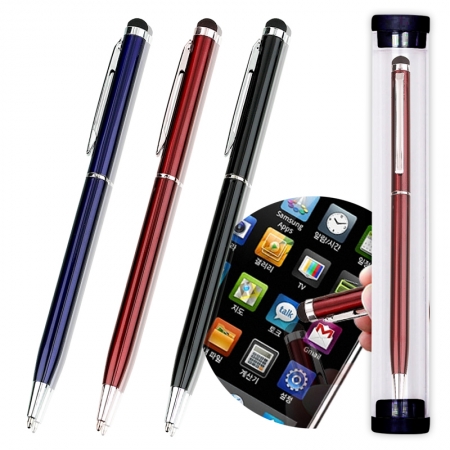 웰컴 터치펜 (원통 케이스 포함) (볼펜) #2