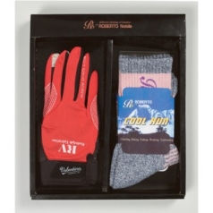 발렌티노 터치폰 등산 장갑+로베르토 등산 양말 (여)