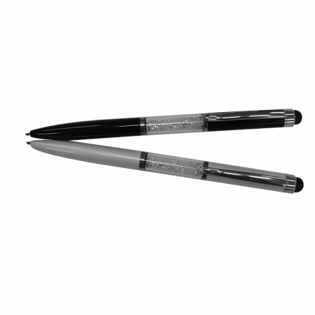 M크리스탈 터치펜(대)세트-금속 #4