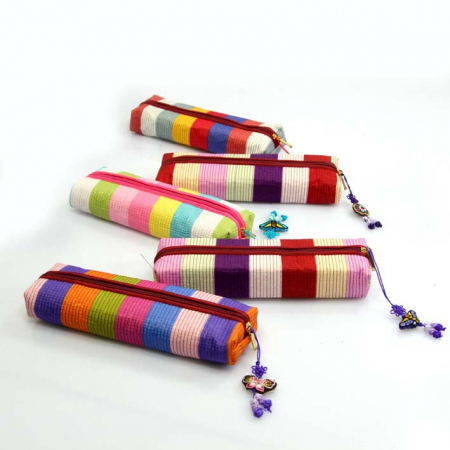 전통 누비 필통 / 필통 / 전통 파우치 / 화장품 케이스 #2