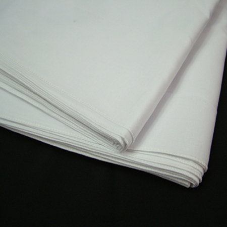 백색손수건 40 x 40 cm, / 흰색손수건, 나염 체험학습 교육용 #3