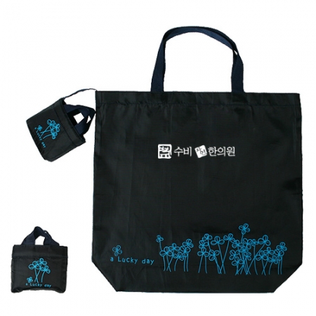 [시장가방] 접이식 클로버 간편 장바구니 #2