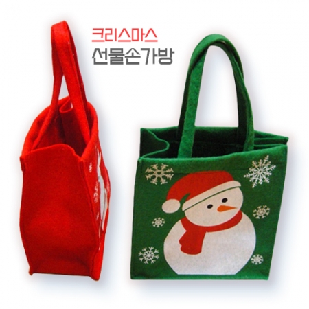 숄더백 B-24 산타 손가방 20CM #2