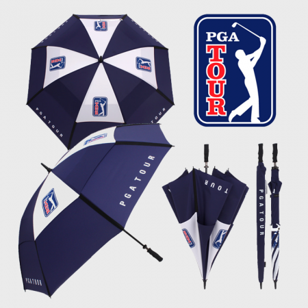 PGA 80 수동 이중 방풍 골프우산 #2