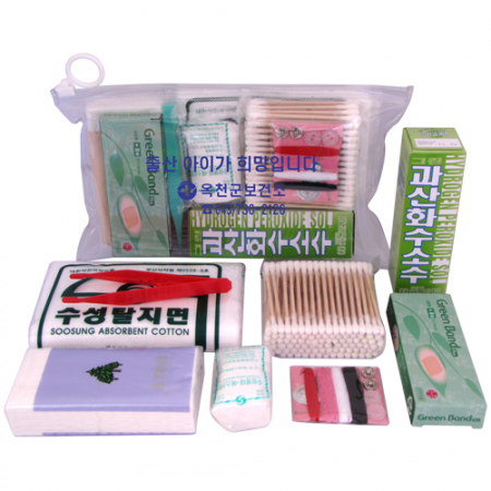 고리 투명 구급함 8호 8종 #2