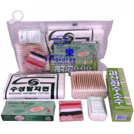 고리 투명 구급함 3호 6종 #2
