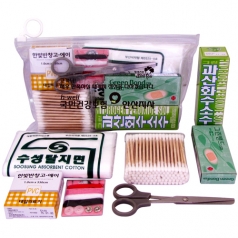 고리 투명 구급함 1호 7종