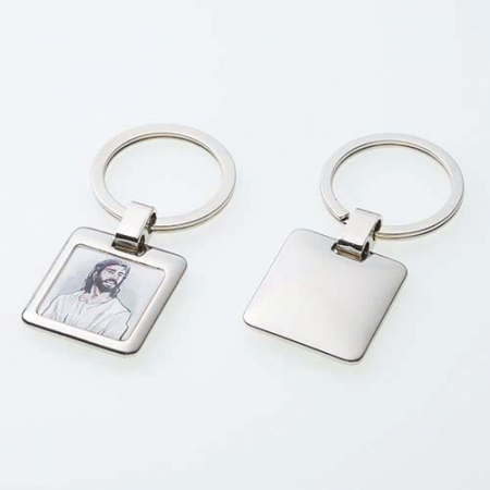 정사각 메탈 에폭시 열쇠고리 MS1050 #2