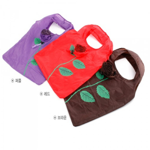 [시장가방] 장미가방 37*37cm