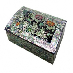 궁중 화조도 명함함 (수동)