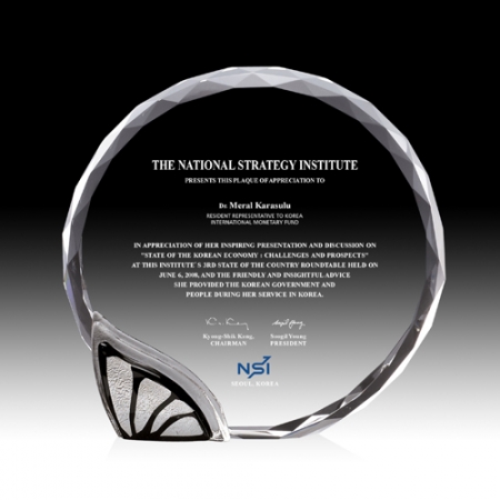 HB- 7033 크리스탈 상패 #2