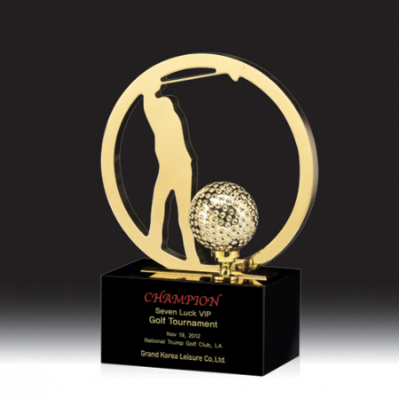 [상패] HB- 9036 크리스탈 골프트로피 #2