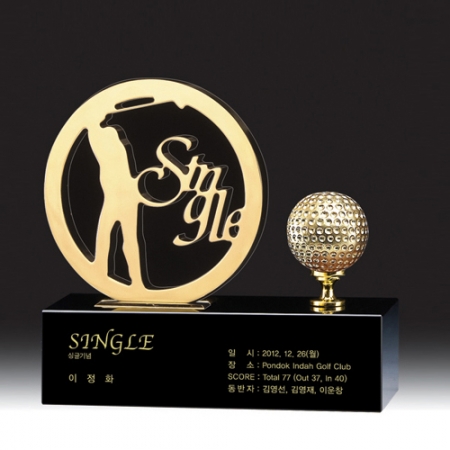[상패] HB- 9030 크리스탈 골프트로피 #2