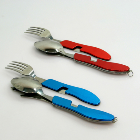 등산 수저세트 / 4가지 기능 / 맥가이버 #2