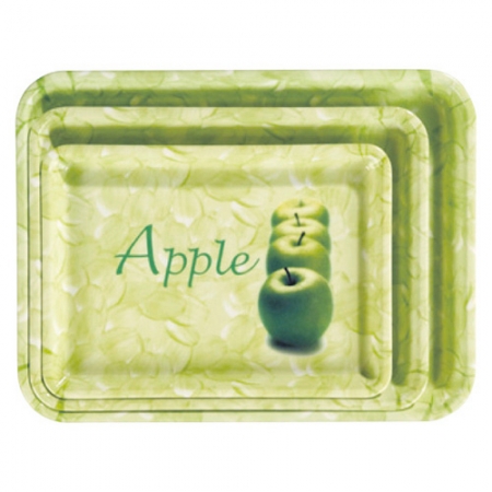 다용도 멜라민쟁반 청사과 3p #2