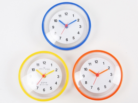 투명 방수 흡착 시계 #2