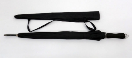 키르히탁 60 14살 멜빵 우산 검정 우산 #4