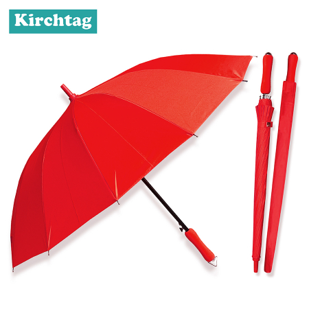 키르히탁 60 14K 칼라 멜빵우산 빨강우산 #2