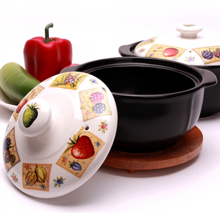 dr키친필 에코 세라믹 내열 뚝배기 - 3호 #3