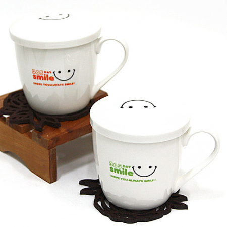 365 스마일 베이직 뚜껑 머그 #2