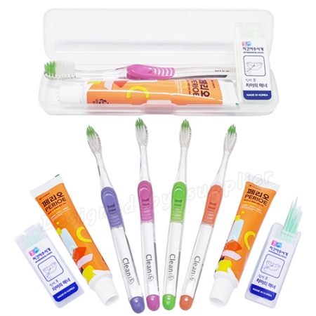 [파스텔 / 클린 + 페리오 + 치간] 칫솔 치약 // 국내산 #2