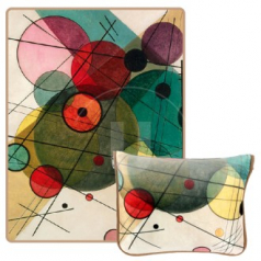 명화 무릎담요 칸딘스키 원안의원