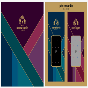 [양말 세트] 피에르가르뎅 커플 양말 2족 세트