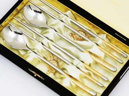 JJ036 제노바 진공 금도금 거북 수저세트 2벌 #2