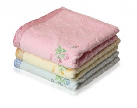 오마샤리프 장미 레이스 타올 #2