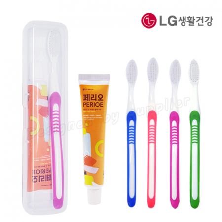 [326미세모 칫솔+페리오 치약] 칫솔 치약 세트 / LG 생활 건강 #5