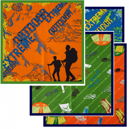 등산 손수건 면 60수 손수건 60cmx60cm #2