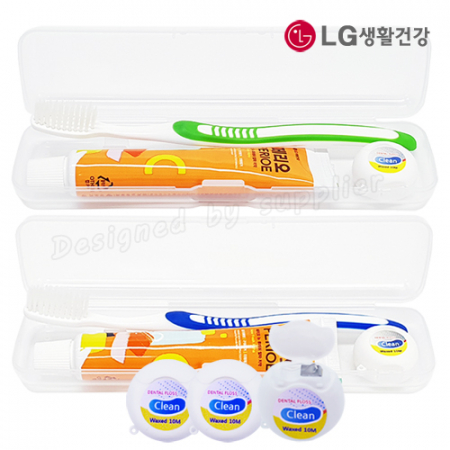 326 미세모+페리오+국산 치실 / 칫솔 치약 / 여행세트 #2