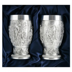 주석 맥주잔 세트 H30 1 (2P)