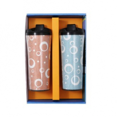 코스텐 판촉홍보용 내지교체형 텀블러 2P세트