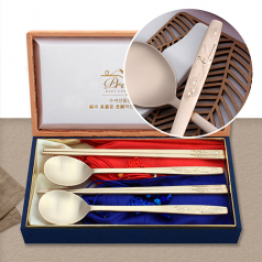 특 학조각 유기수저 2벌(1402-B)