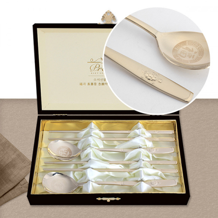 수복 거북티타늄 수저 2벌(1211-B) #3