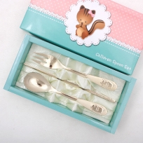 복돼지 티타늄 수저 3P 1515-A