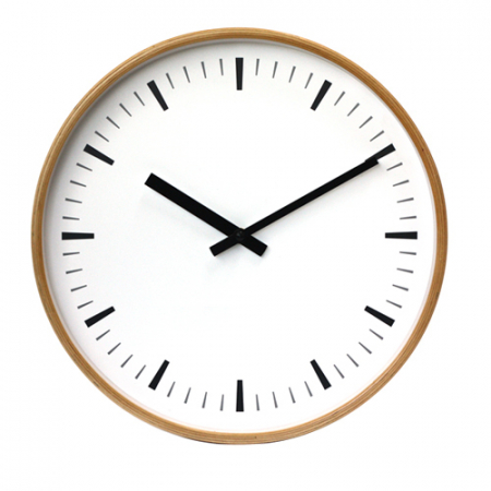 (SJ) 카라 자작나무 저소음 벽시계 KARA 3202M #2