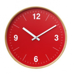 (SJ) 카라 자작나무 저소음 벽시계 KARA 3203 C