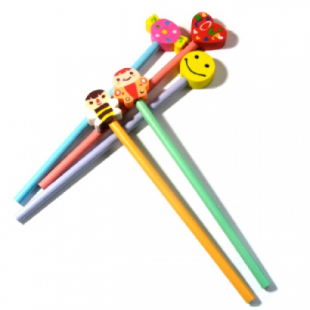 지우개 캐릭터 연필 (5종) 개별 OPP 비닐포장 #5