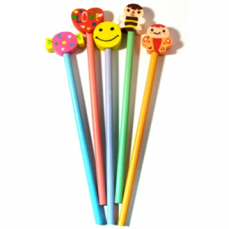 지우개 캐릭터 연필 (5종) 개별 OPP 비닐포장 #3