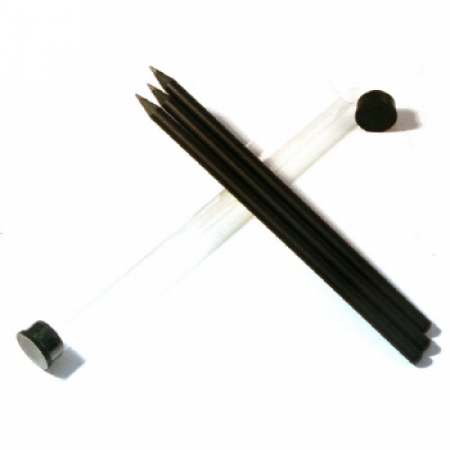 흑목 원형 연필 3P 세트 #4