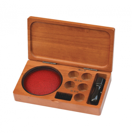 원목 인주, 인장 함 JW- 63- 20 #3