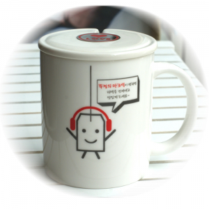 변색알림 티타임 머그 11 온스