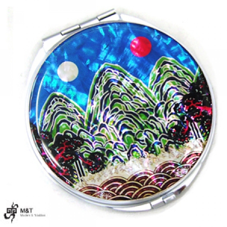 일월 오악도 손거울 / 자개 손거울 / 명품 손거울 / 오봉산 #2